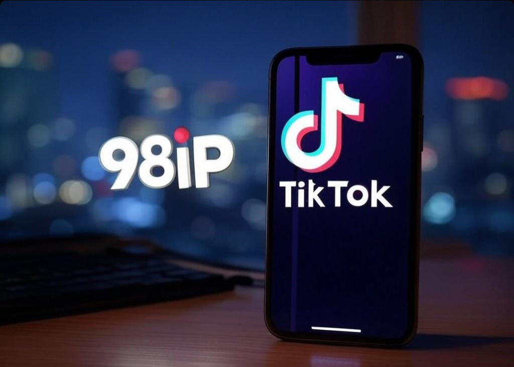 运营TikTok账号怎么选择海外代理IP？ -98IP住宅代理